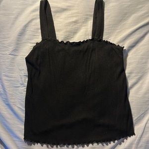 black tank top